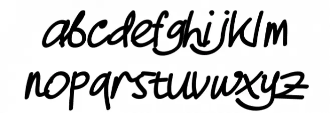 Nuke Demo Italic Caratteri MINUSCOLO
