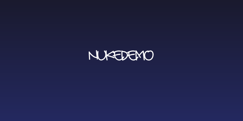 NukeDemo Social Header