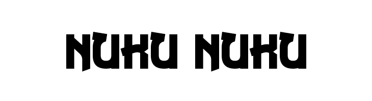 Nuku Nuku  Frei Schriftart Herunterladen