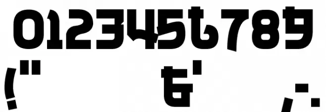 Nuku Nuku Font OTHER CHARS