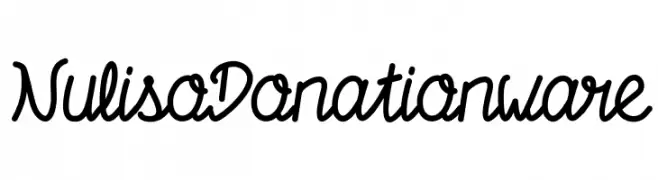 NulisoDonationware  baixar fontes gratis