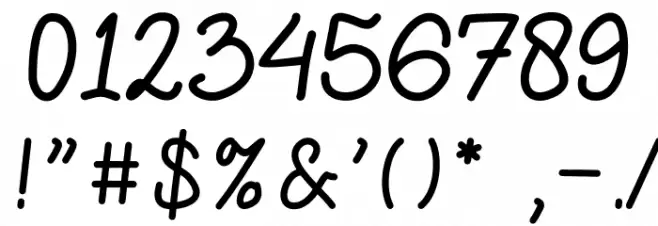 NulisoDonationware خط محارف أخرى