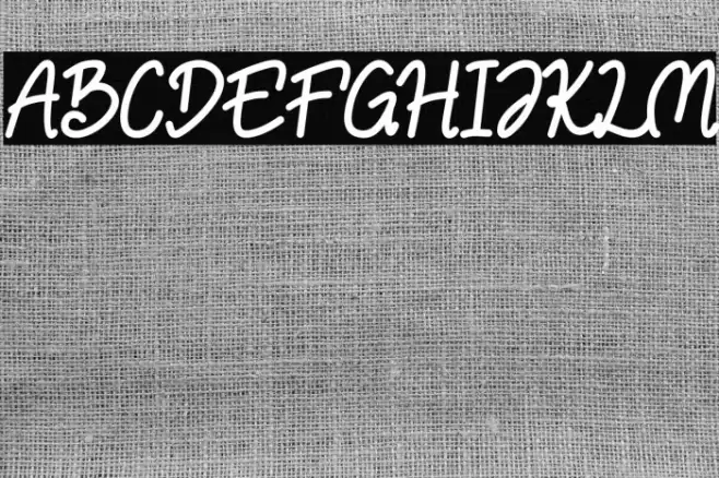 NulisoDonationware خط examples