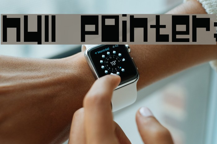 Null Pointer; Font examples
