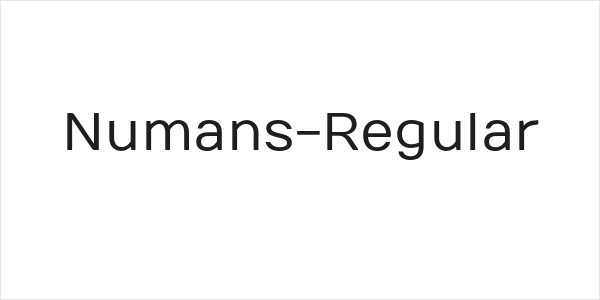 Numans-Regular Logo