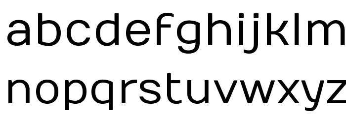 Numans Font LOWERCASE