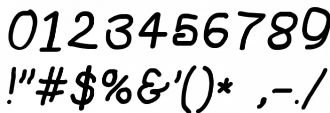 NumbBunny Bold Italic
