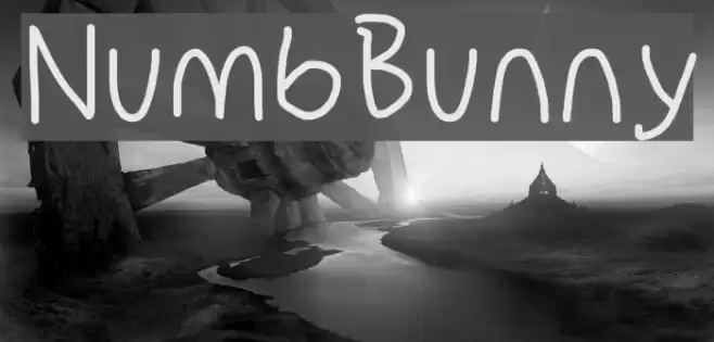 NumbBunny Font examples