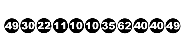 Numbaaz-EEN  font caratteri gratis