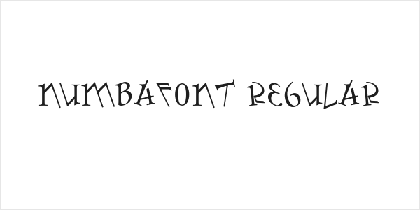 Numbafont-Regular Logo