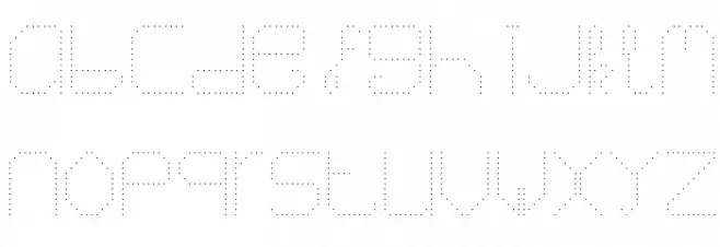 Number 1 Regular Schriftart Kleinbuchstaben