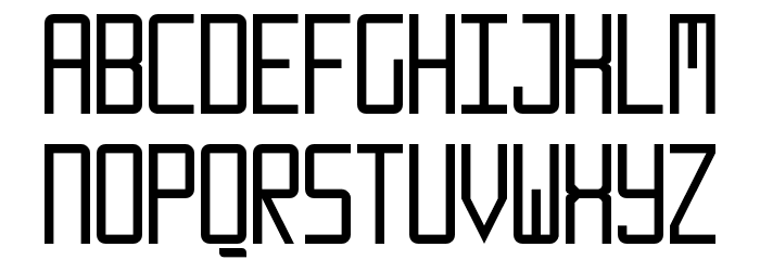 Number 19000 Regular Font LOWERCASE