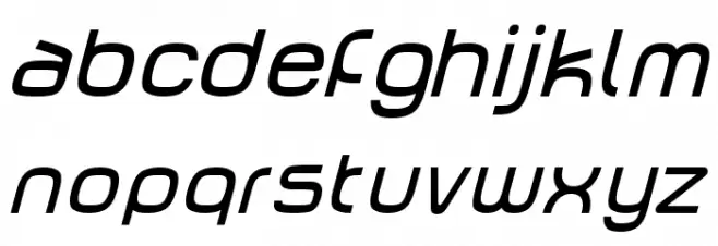 Number 42 Bus NDP Schriftart Groß