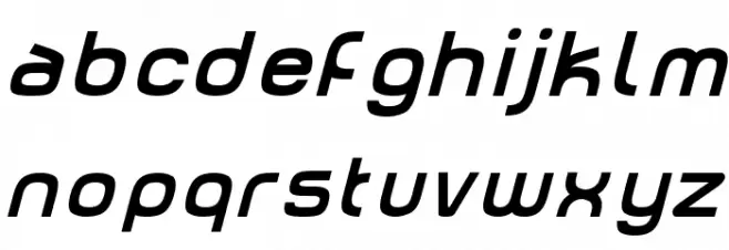 Number 42 Bus NDP Caratteri MINUSCOLO