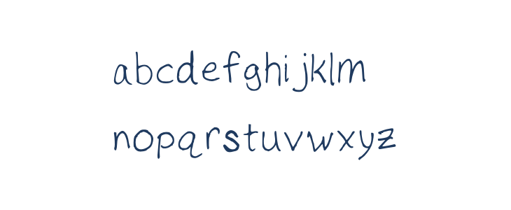 Number Cruncher Hand Medium Lowercase