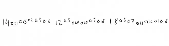 Number Letter Regular  Frei Schriftart Herunterladen