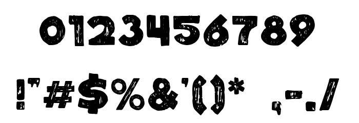 Number9 Font OTHER CHARS