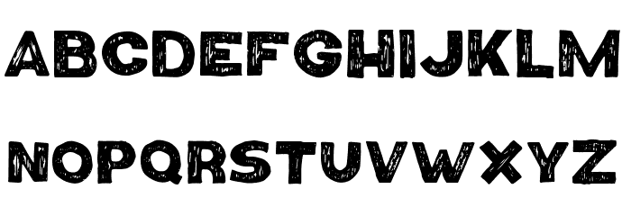 Number9 Font LOWERCASE