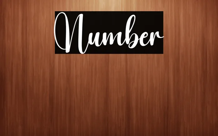 Number Example 2