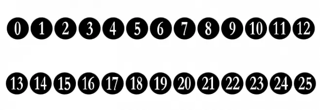 Numberpile-Regular 字体 大写