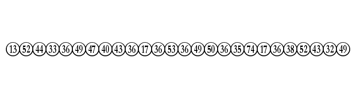 NumberpileReversed-Regular  font caratteri gratis