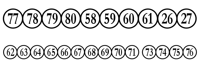 NumberpileReversed-Regular لخطوط تنزيل حرف أخرى