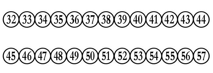 NumberpileReversed-Regular لخطوط تنزيل صغيرة