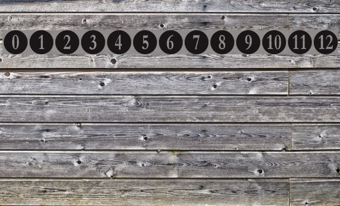 Numberpile Font examples