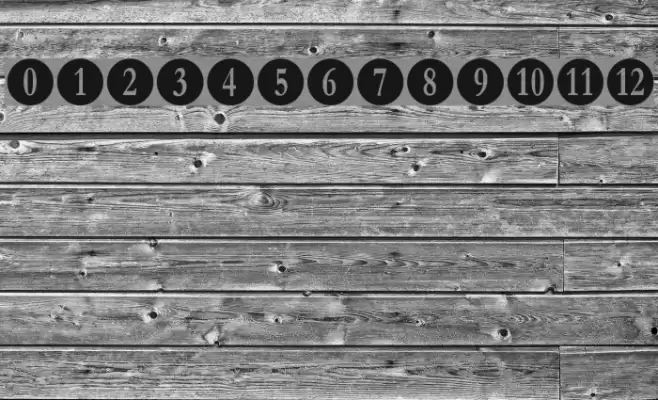Numberpile Schriftart examples