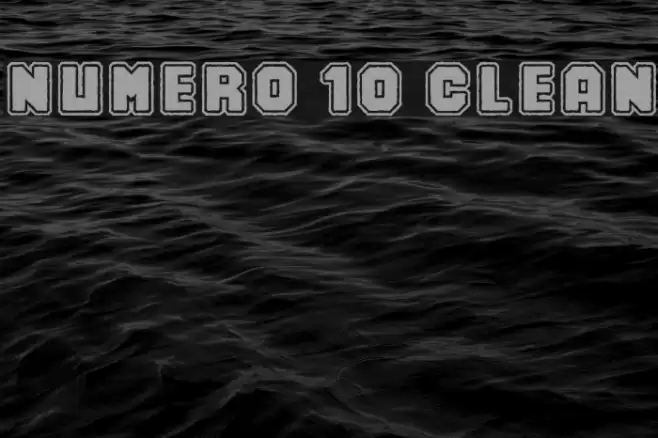 Numero 10 Clean フォント examples