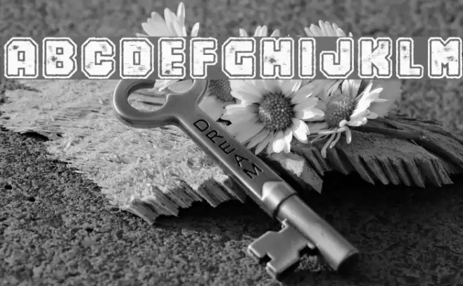 Numero 10 Font examples