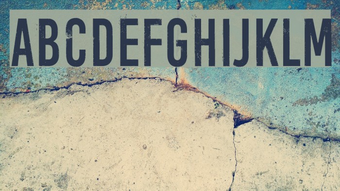 Numero 39 Font examples