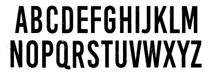 Numero 39 Font LOWERCASE