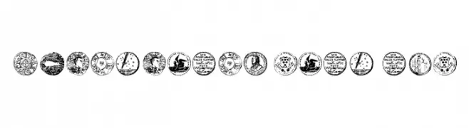 Numismatic Bats TFB  Frei Schriftart Herunterladen