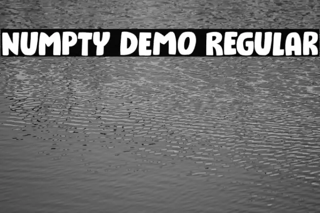 Numpty DEMO Regular Example 2