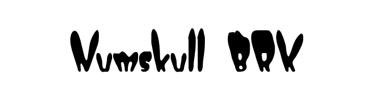 Numskull BRK  Free Fonts Download