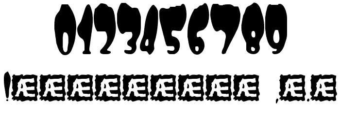 Numskull BRK Font OTHER CHARS