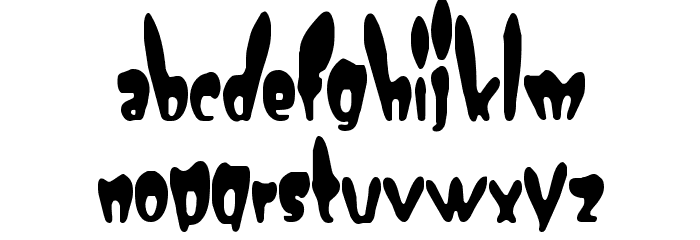 Numskull BRK Font LOWERCASE