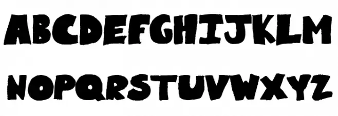 Nunanunong Demo Schriftart Kleinbuchstaben