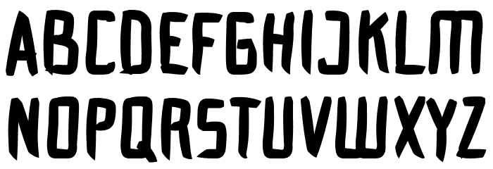 Nunavut Font LOWERCASE