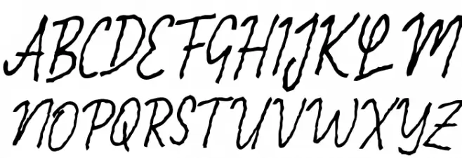 Nunggu Kamu 字体 大写