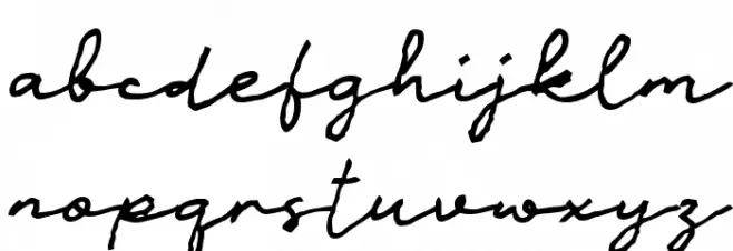 Nunggu Kamu 字体 小写