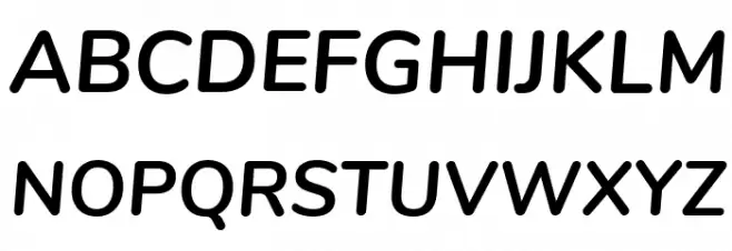 Nunito Bold Italic Fonte MAIÚSCULAS