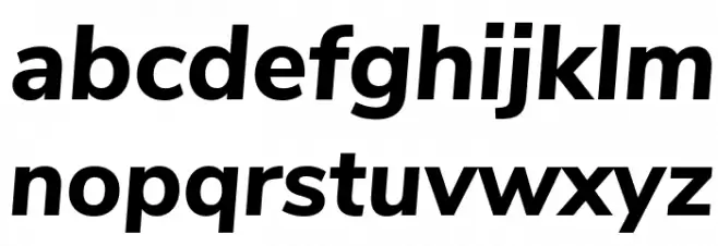 Nunito Sans ExtraBold Italic خط أحرف صغيرة