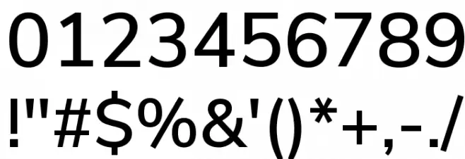 Nunito Sans SemiBold Font OTHER CHARS