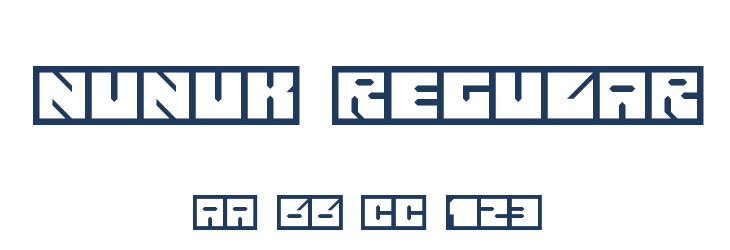 Nunuk Regular Font Preview