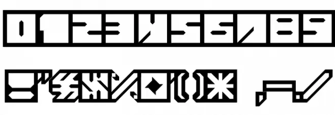 Nunuk Regular Caratteri ALTRI CARATTERI