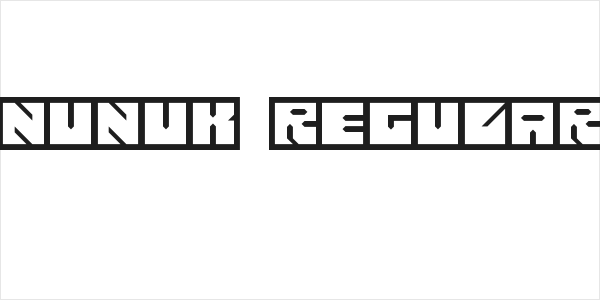 Nunuk Regular Logo