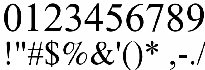 Nuosu SIL Fuentes OTROS CHARS