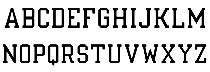 Nuport Font LOWERCASE